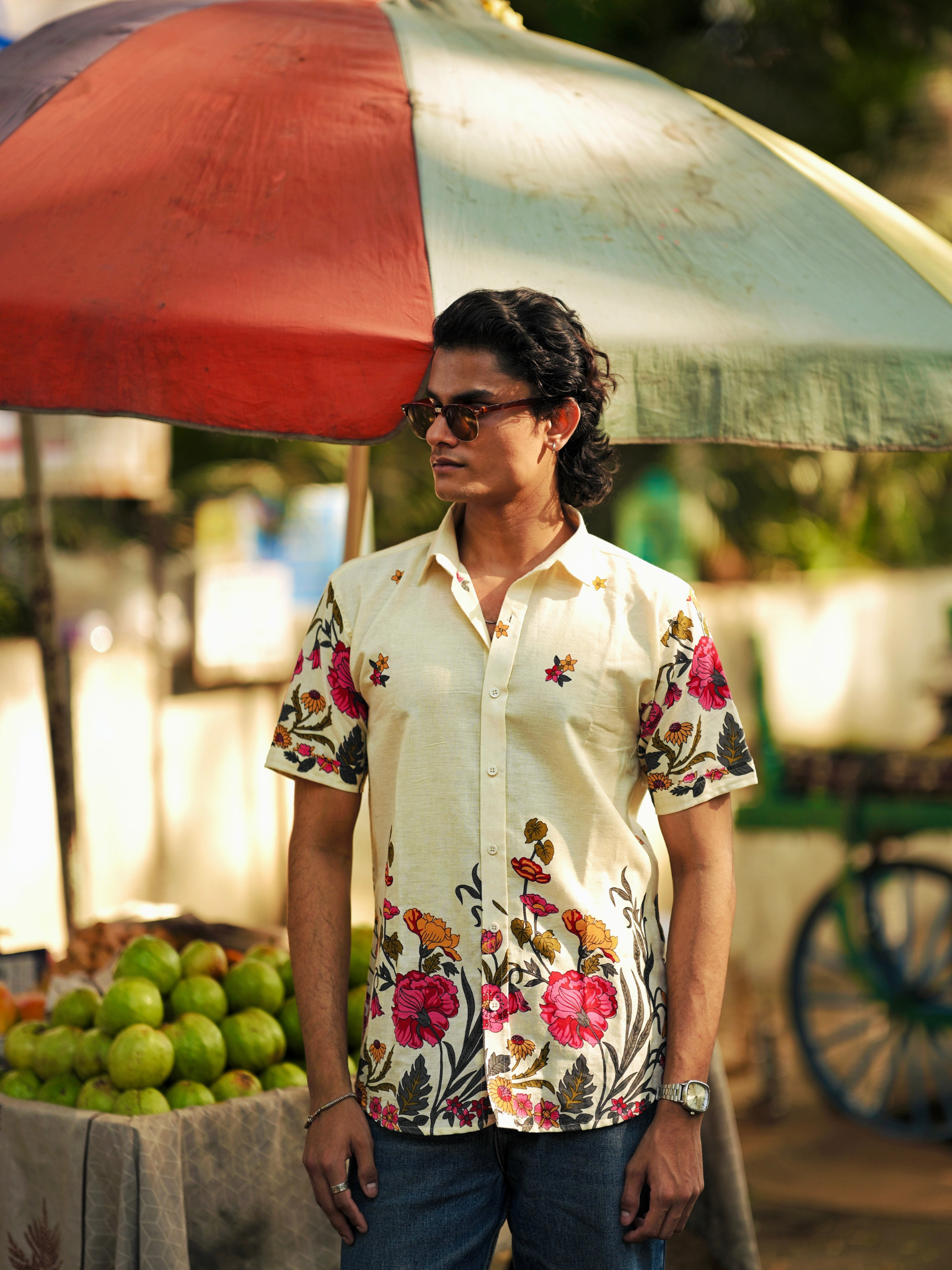 Bloomscape placement Half Sleeves Shirt