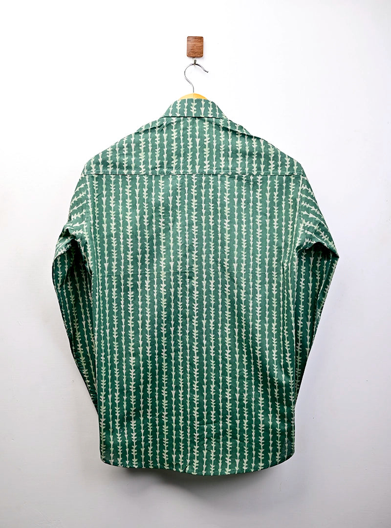 green lining Full Sleeves Shirt