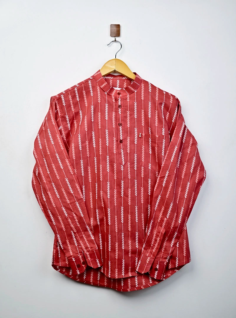 ruby lining  Printed short kurta