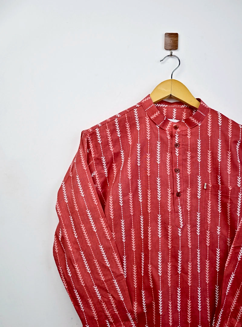 ruby lining  Printed short kurta