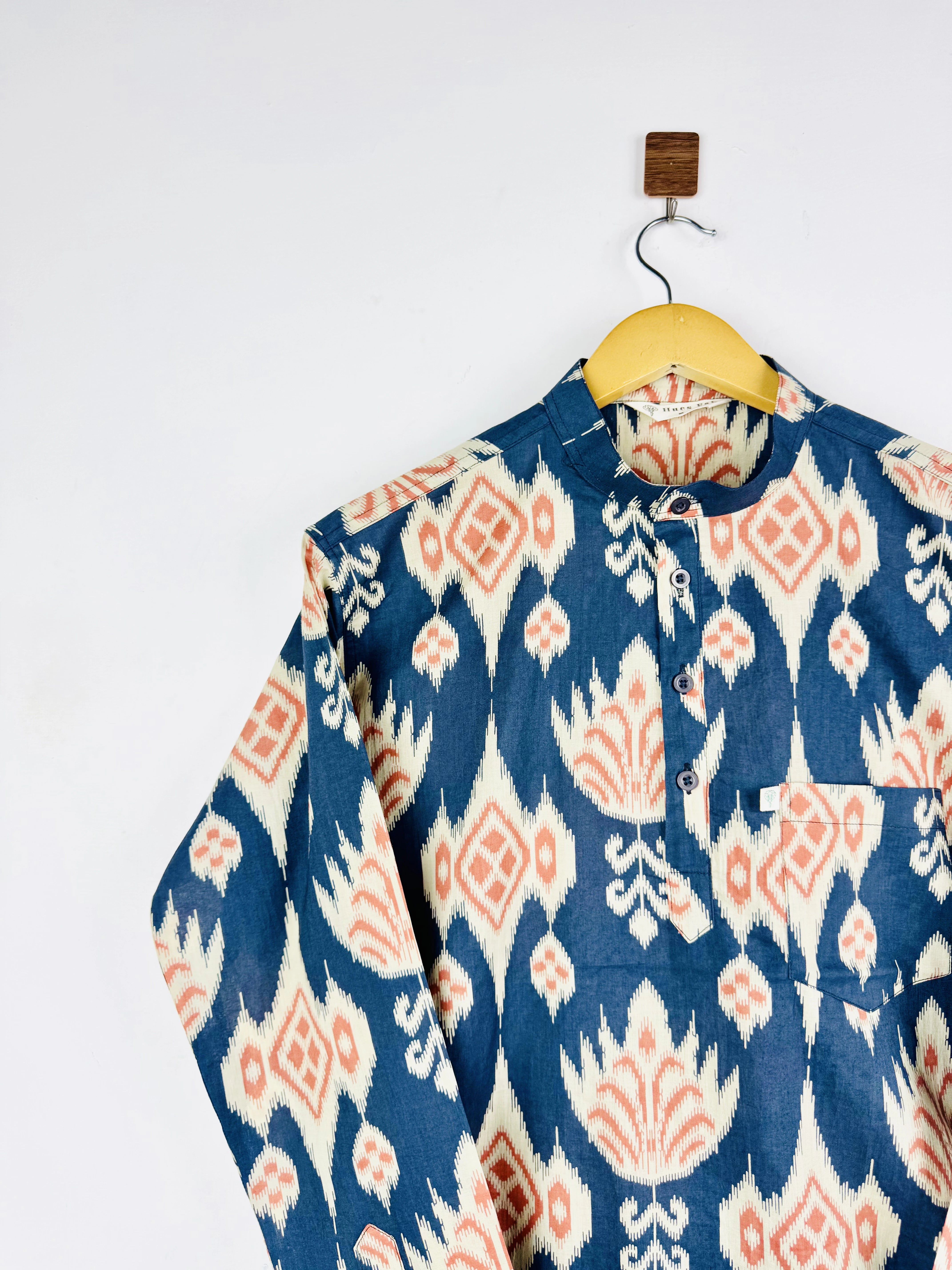 Ikat Soul Printed Short Kurta