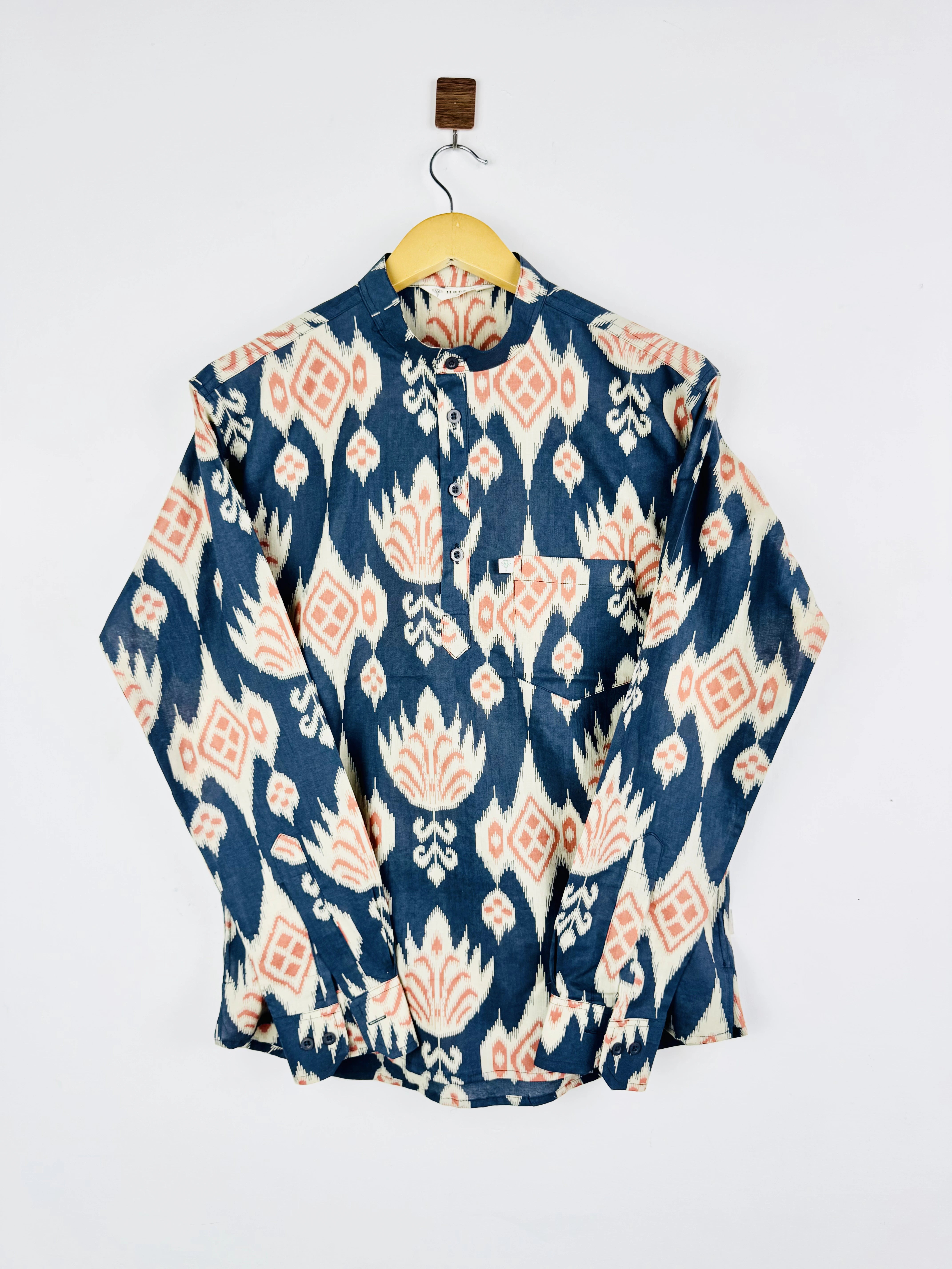 Ikat Soul Printed Short Kurta