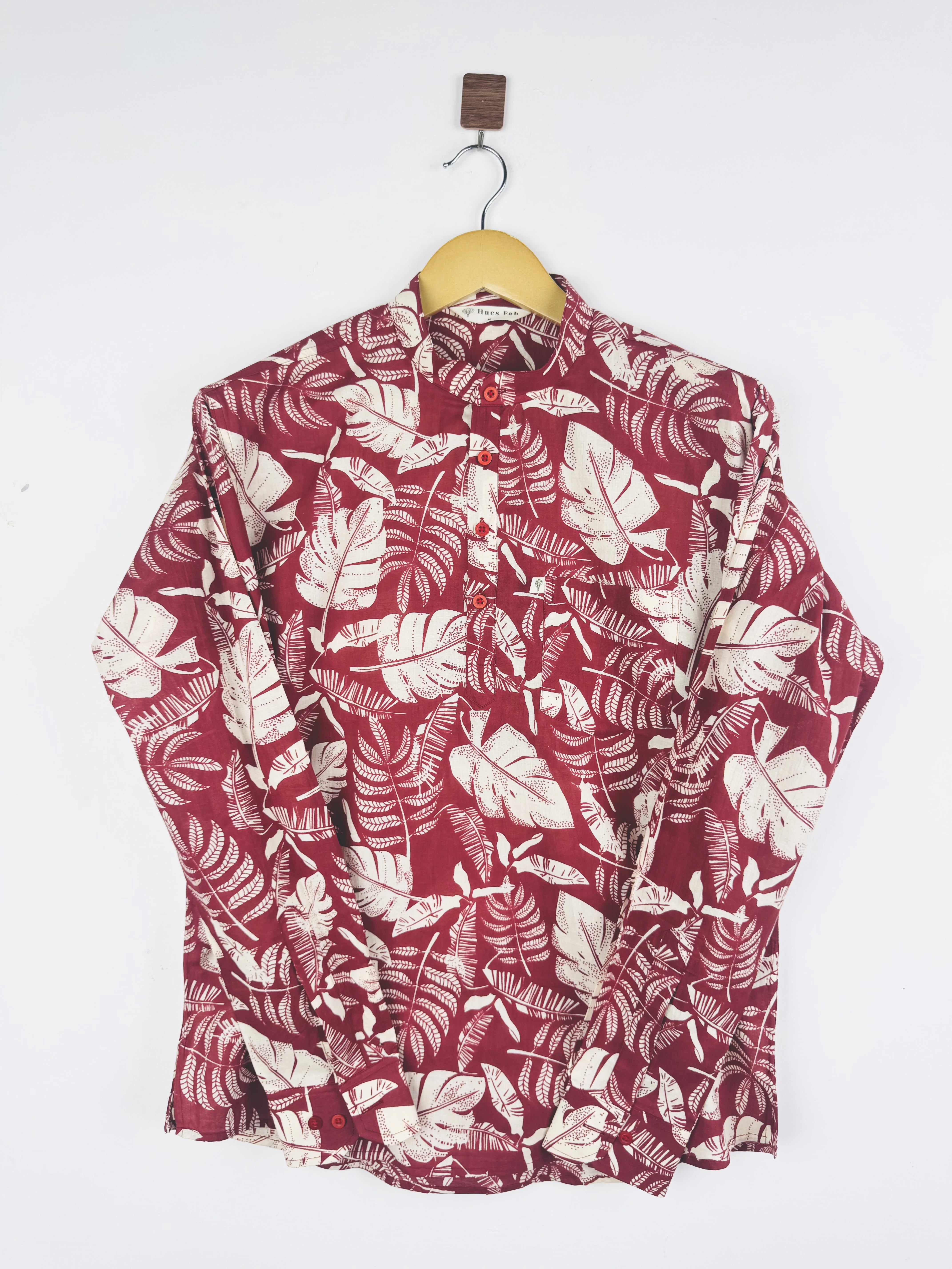Tropic Rouge Printed Short Kurta