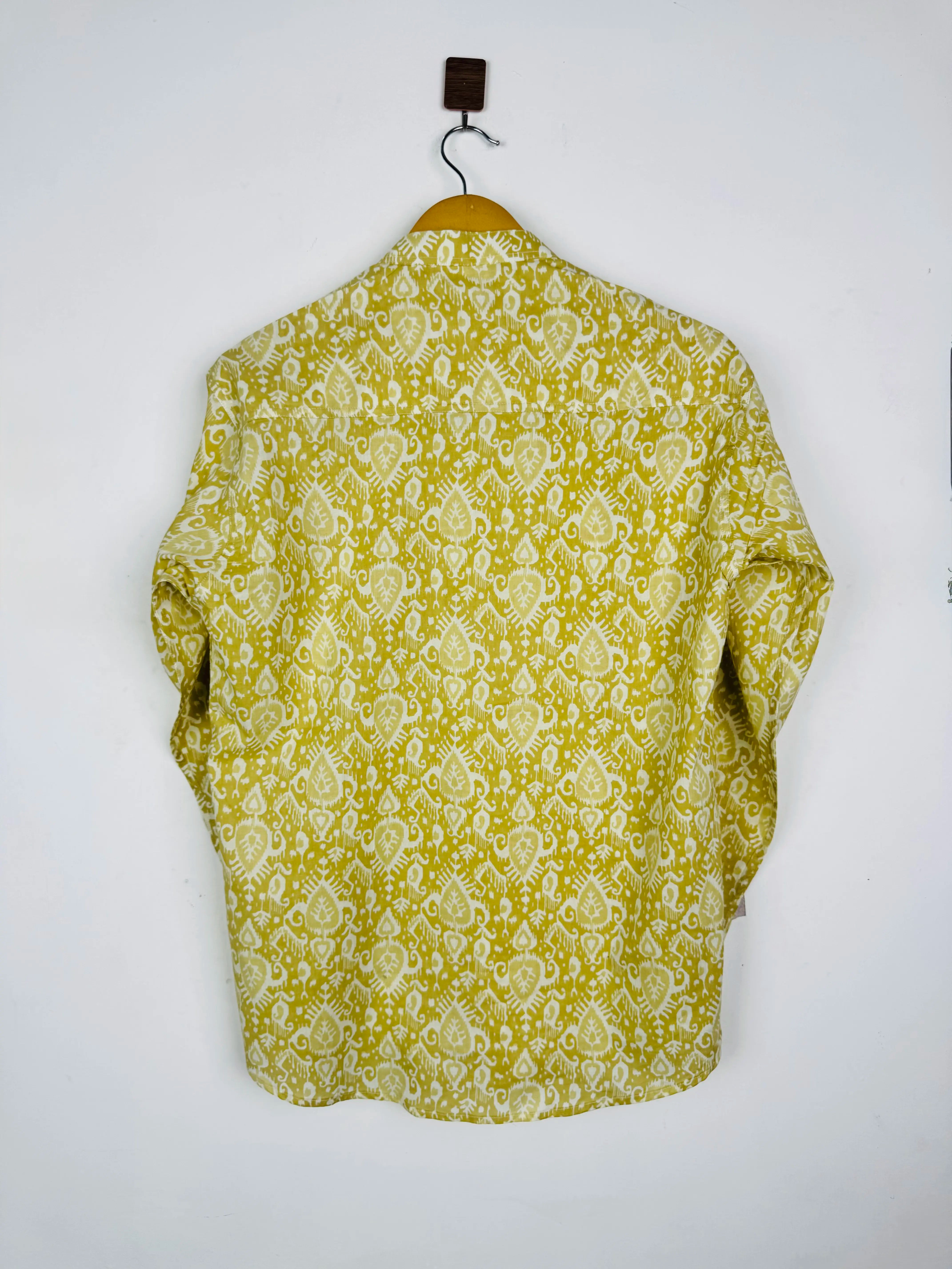 Lime Ikat Short Kurta