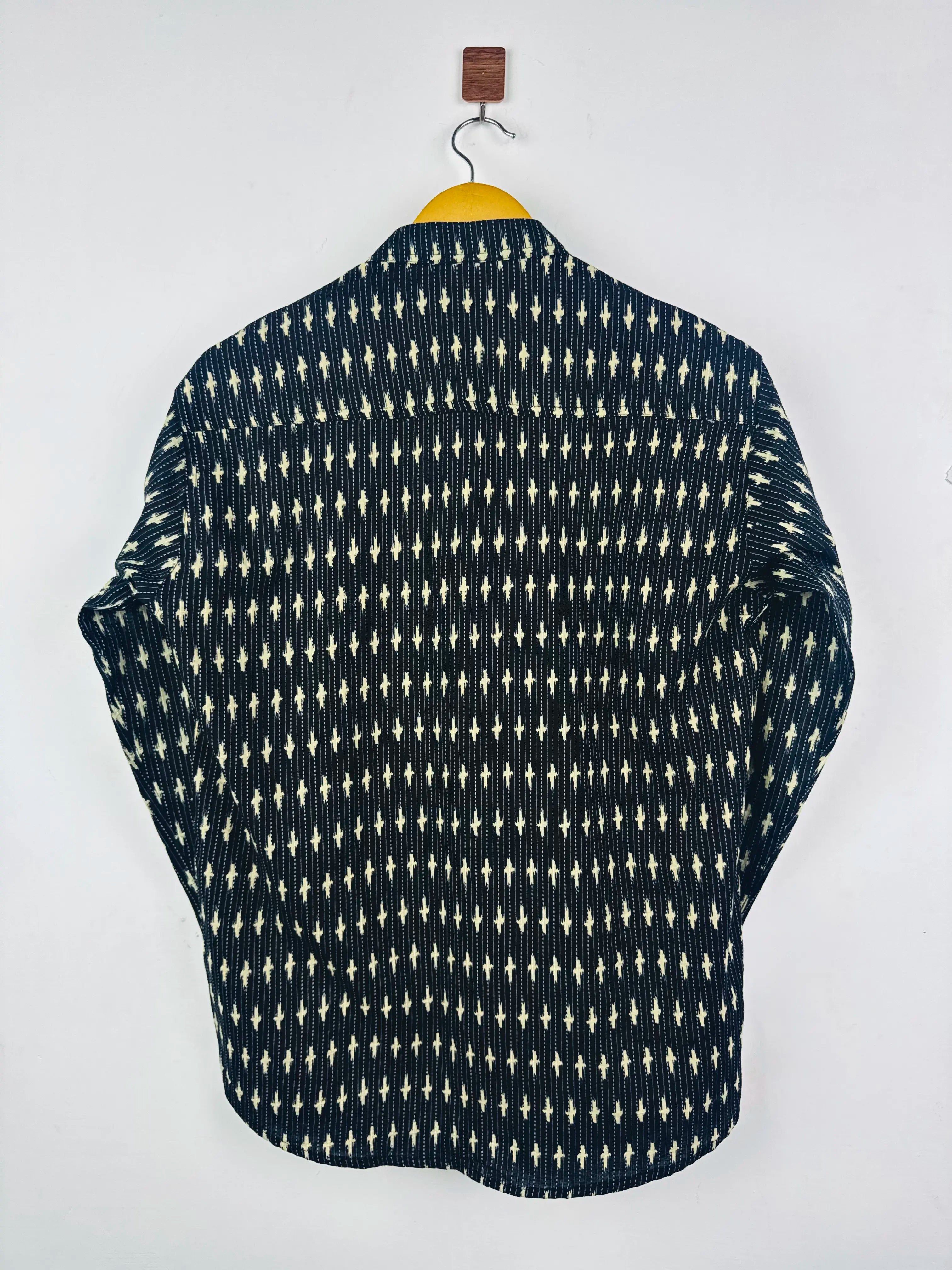 Black Motifs Kantha short kurta