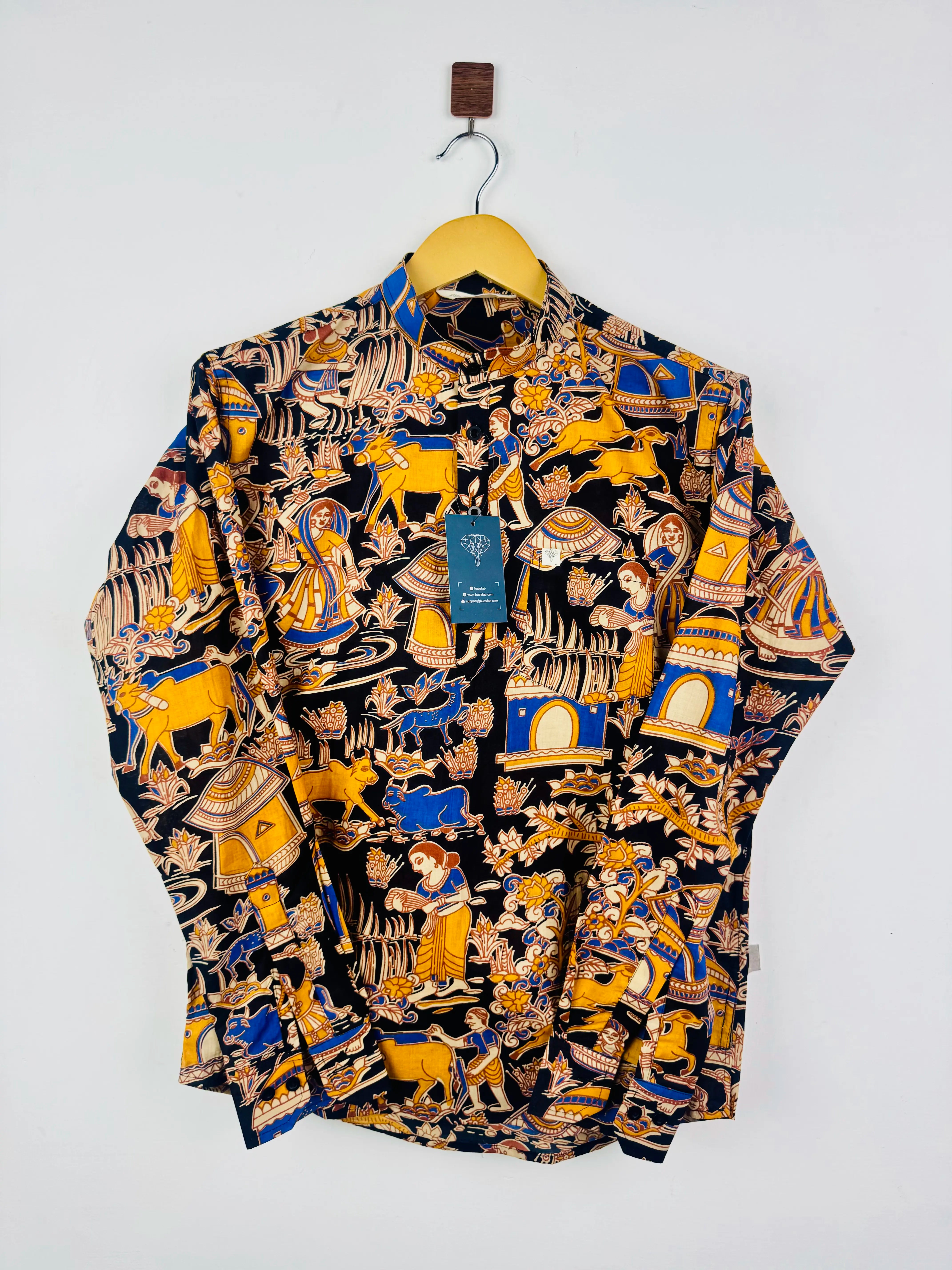 Black Village Short Kurta