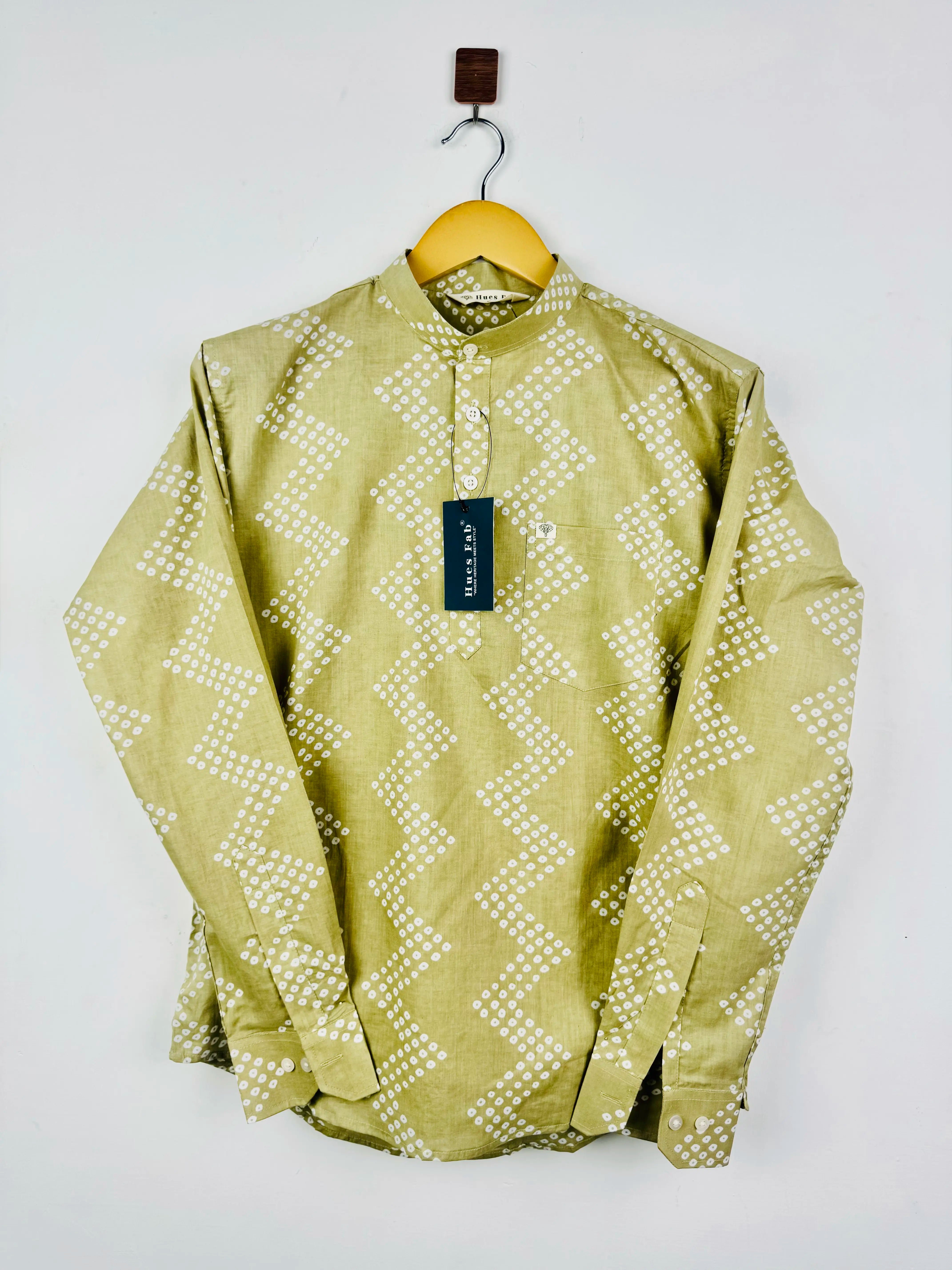 Faded Olive Short Kurta