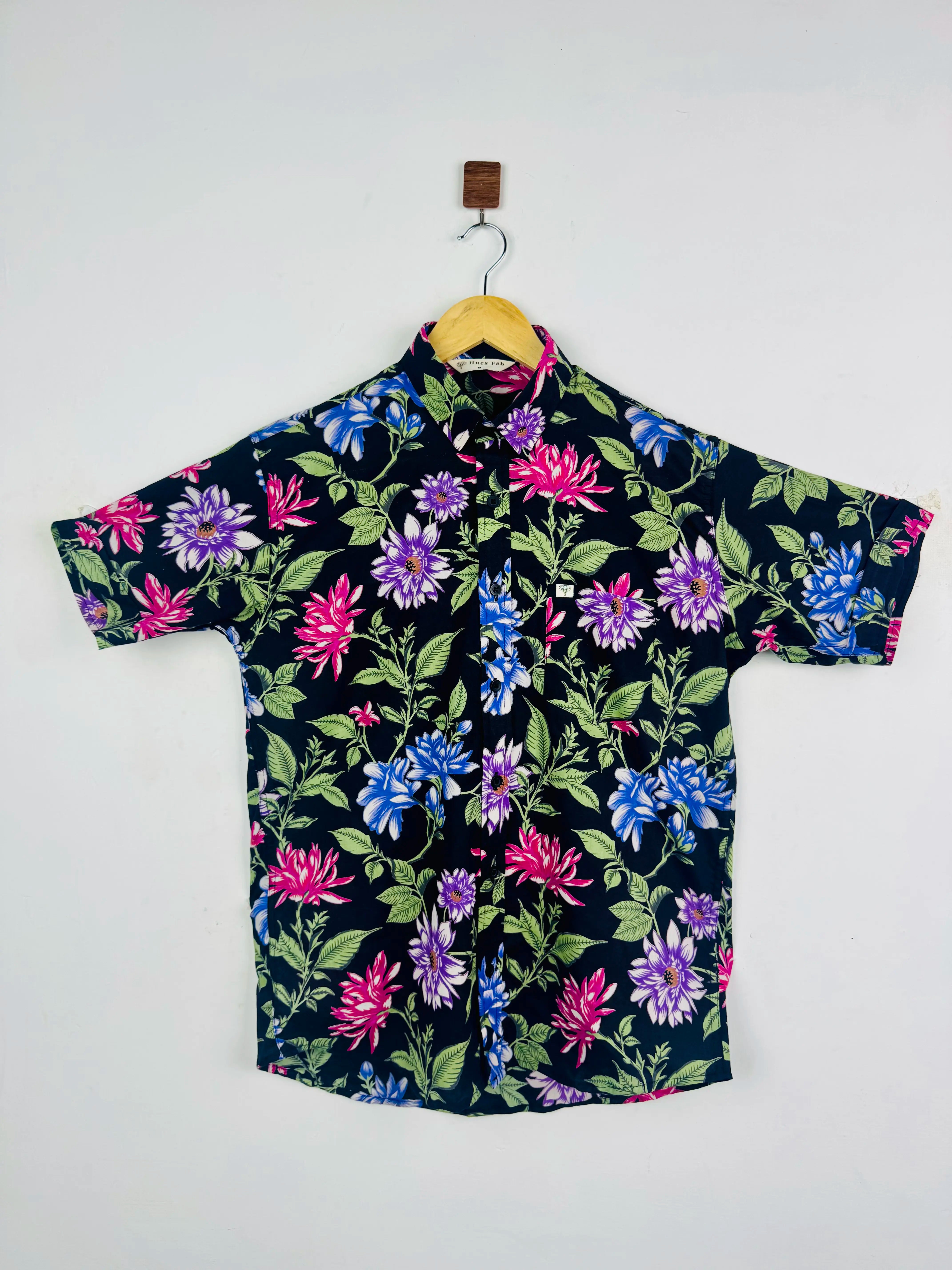 Floral Fiesta Half Sleeves Shirt