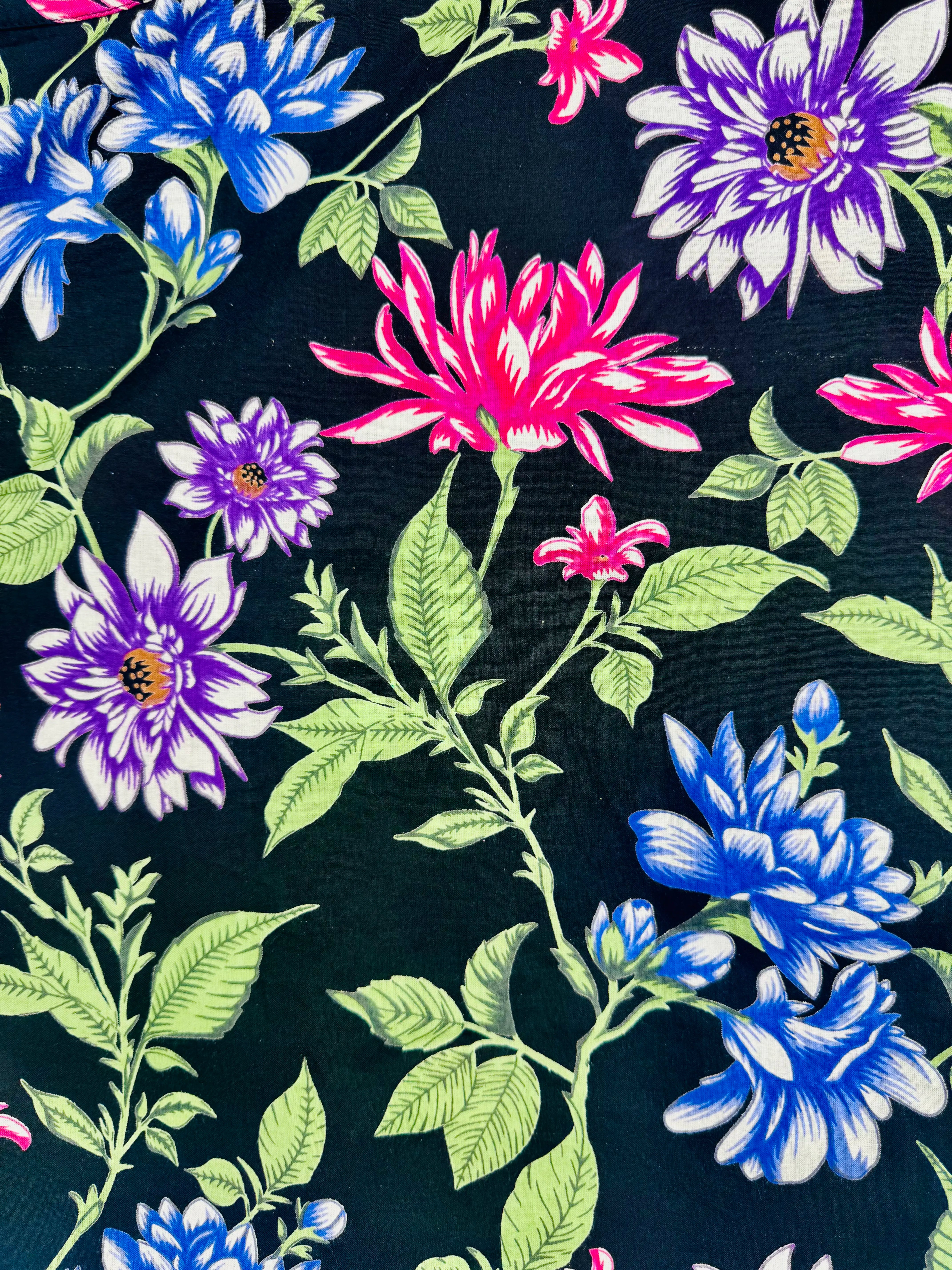 Floral Fiesta Half Sleeves Shirt
