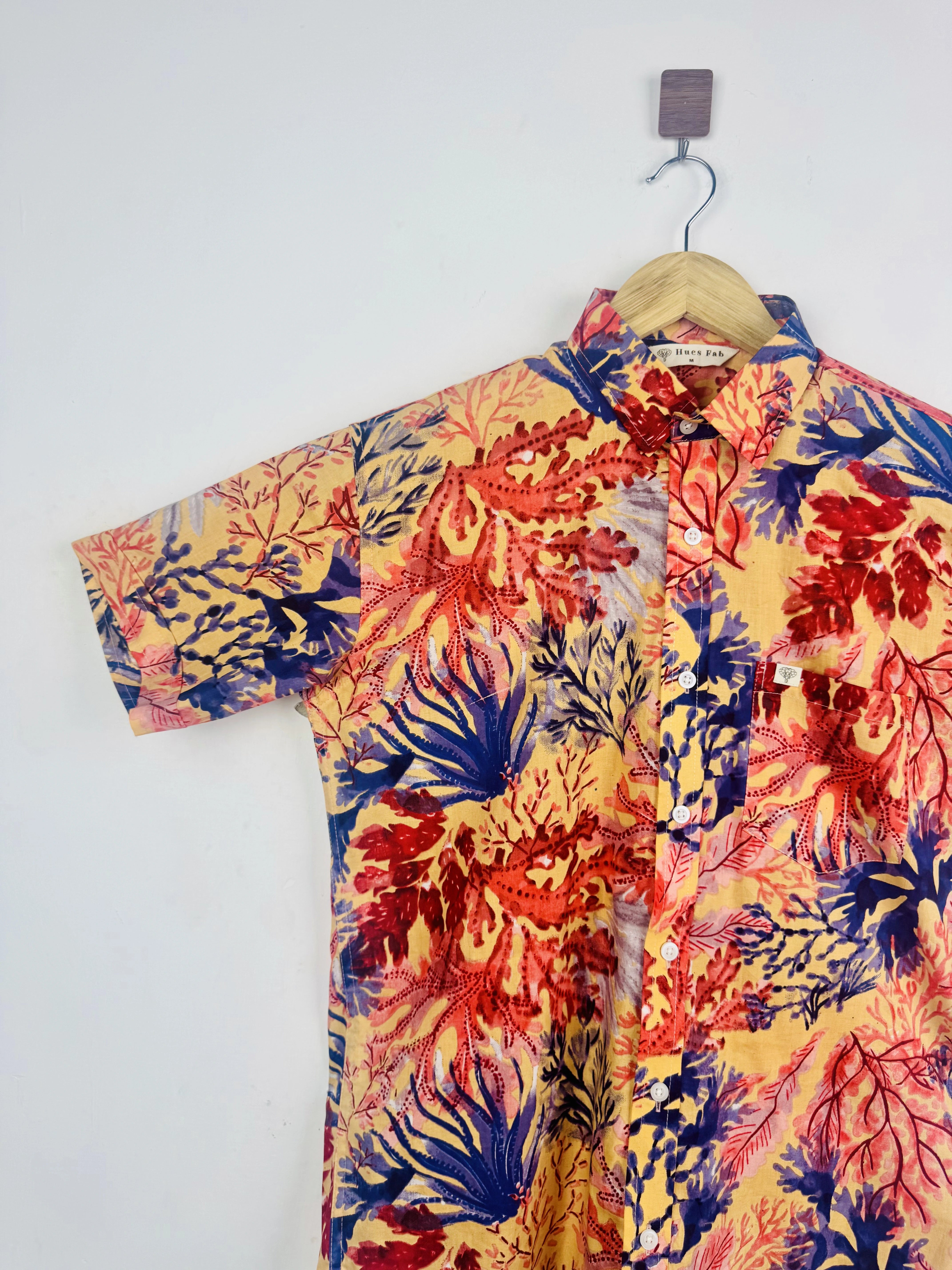 Tropical Sunset Half Sleeves Shirt