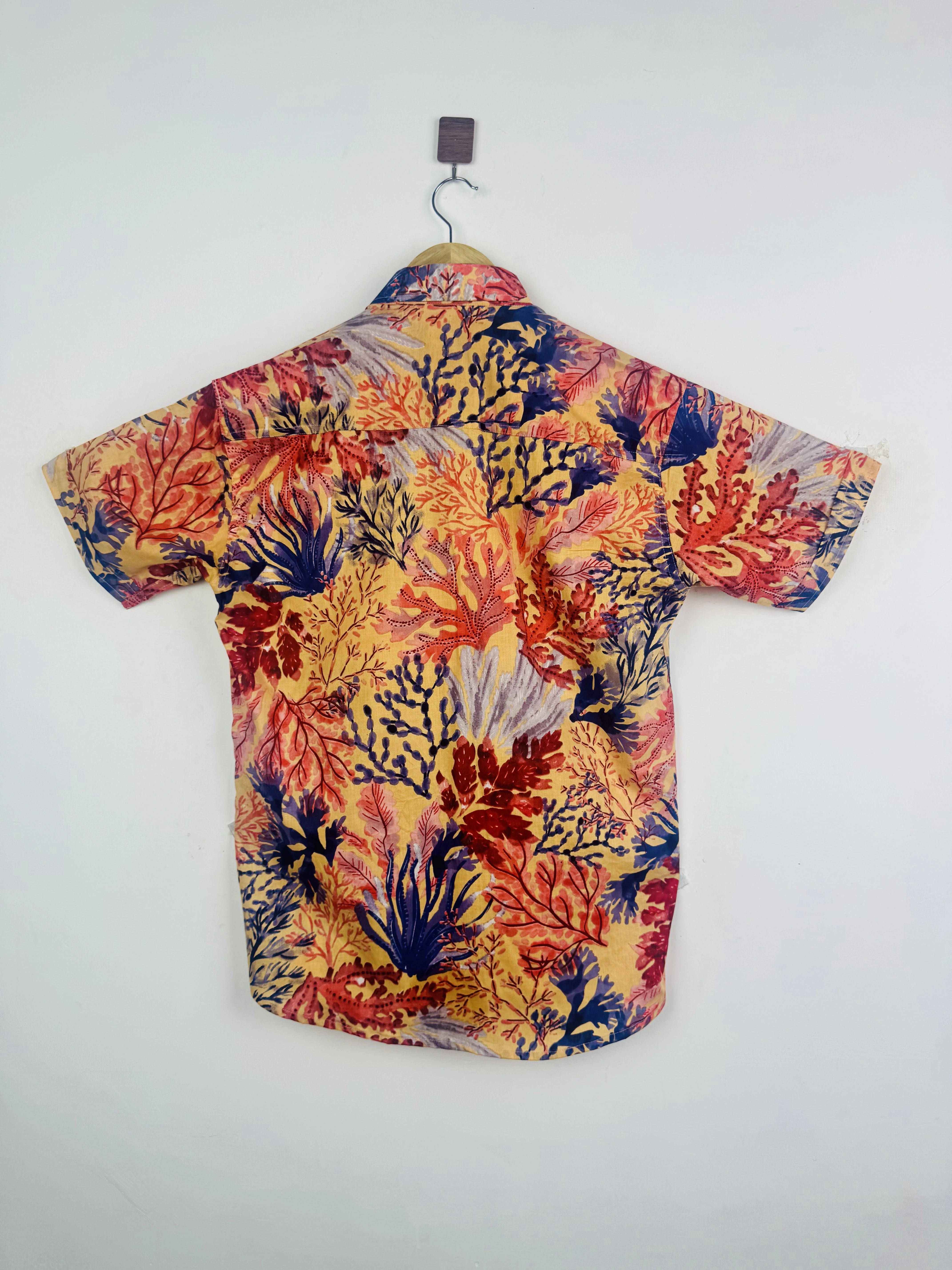 Tropical Sunset Half Sleeves Shirt