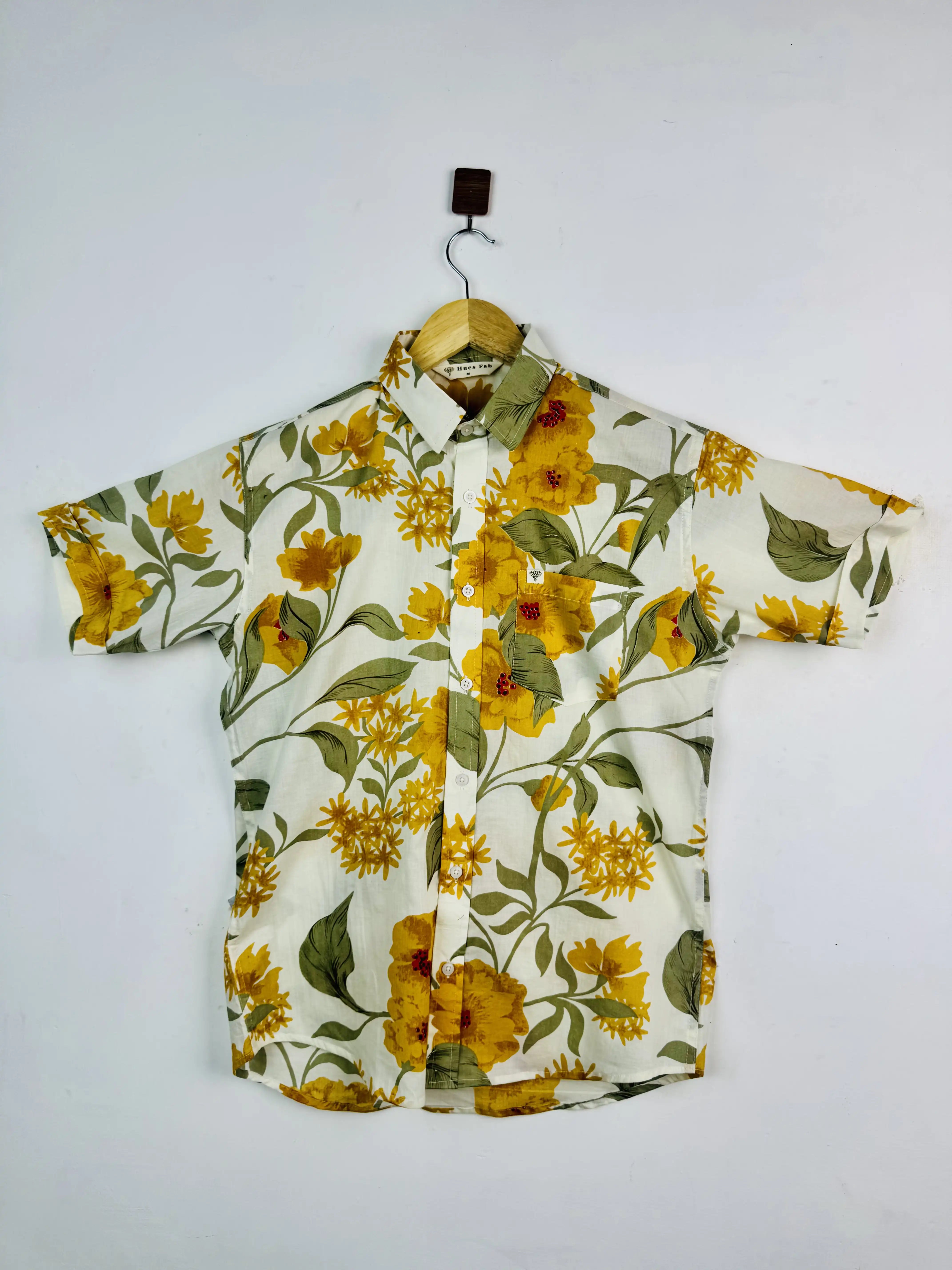 Sunny Flora Half Sleeves Shirt