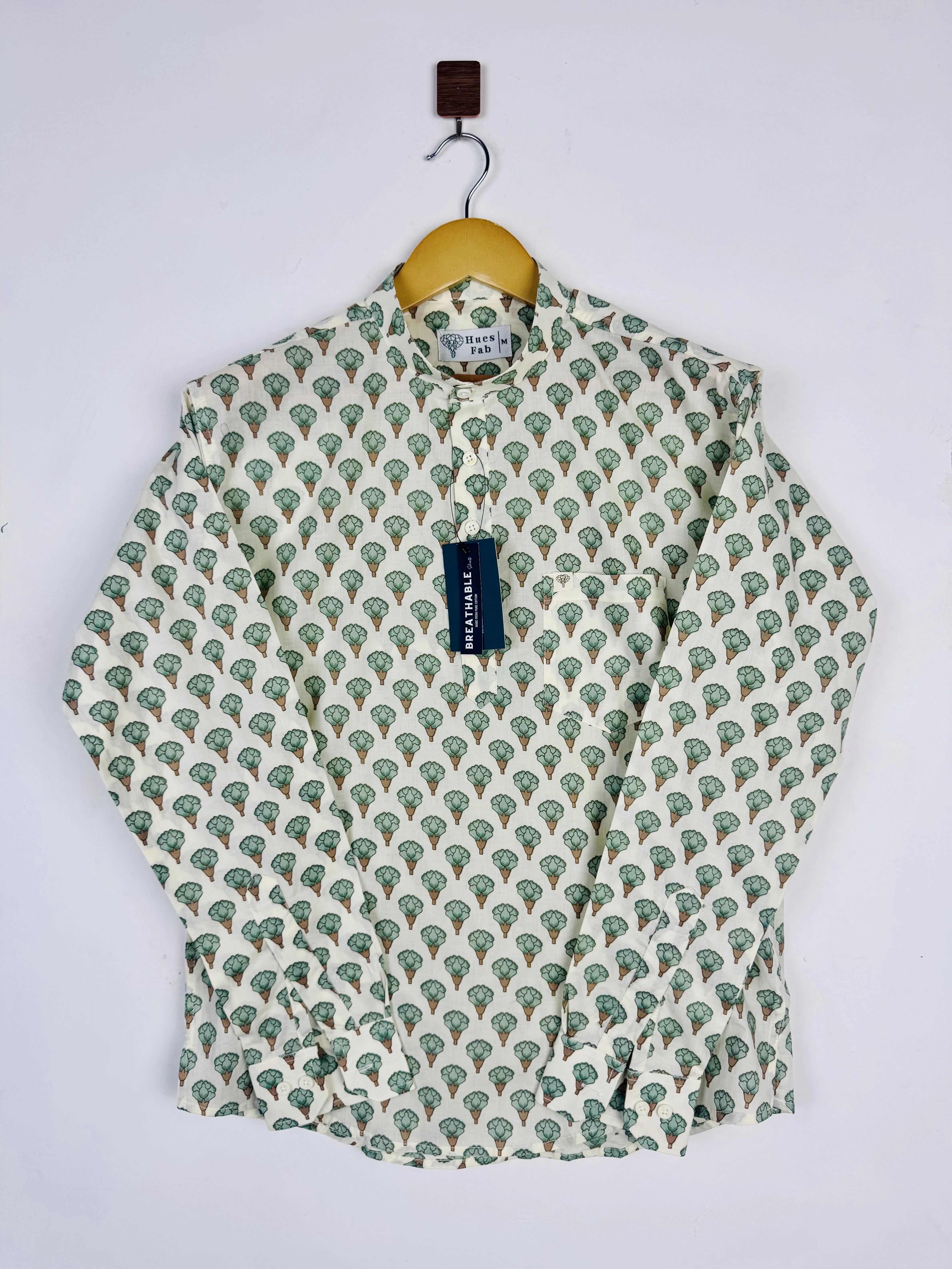 Off White Orchard short kurta