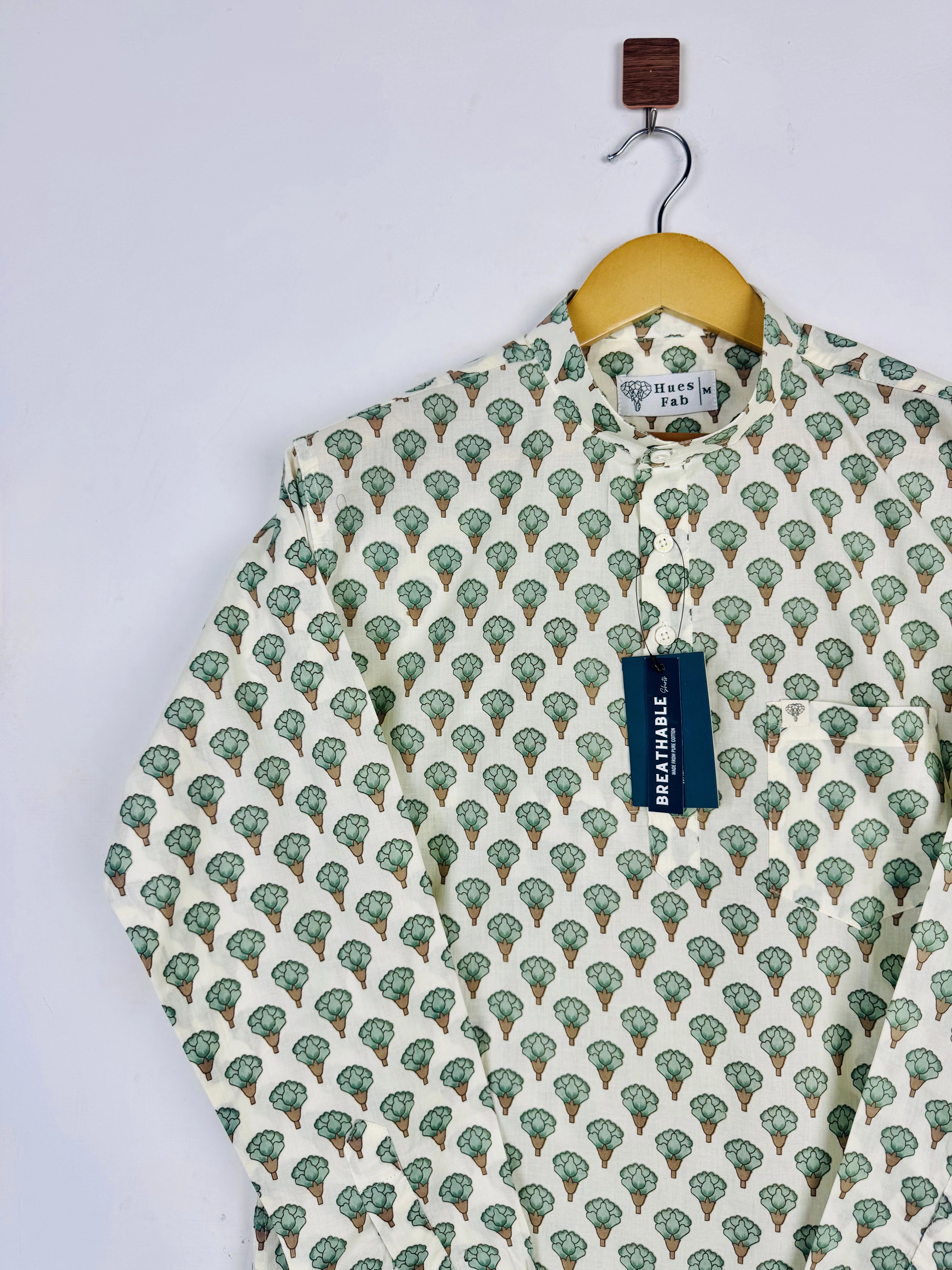 Off White Orchard short kurta