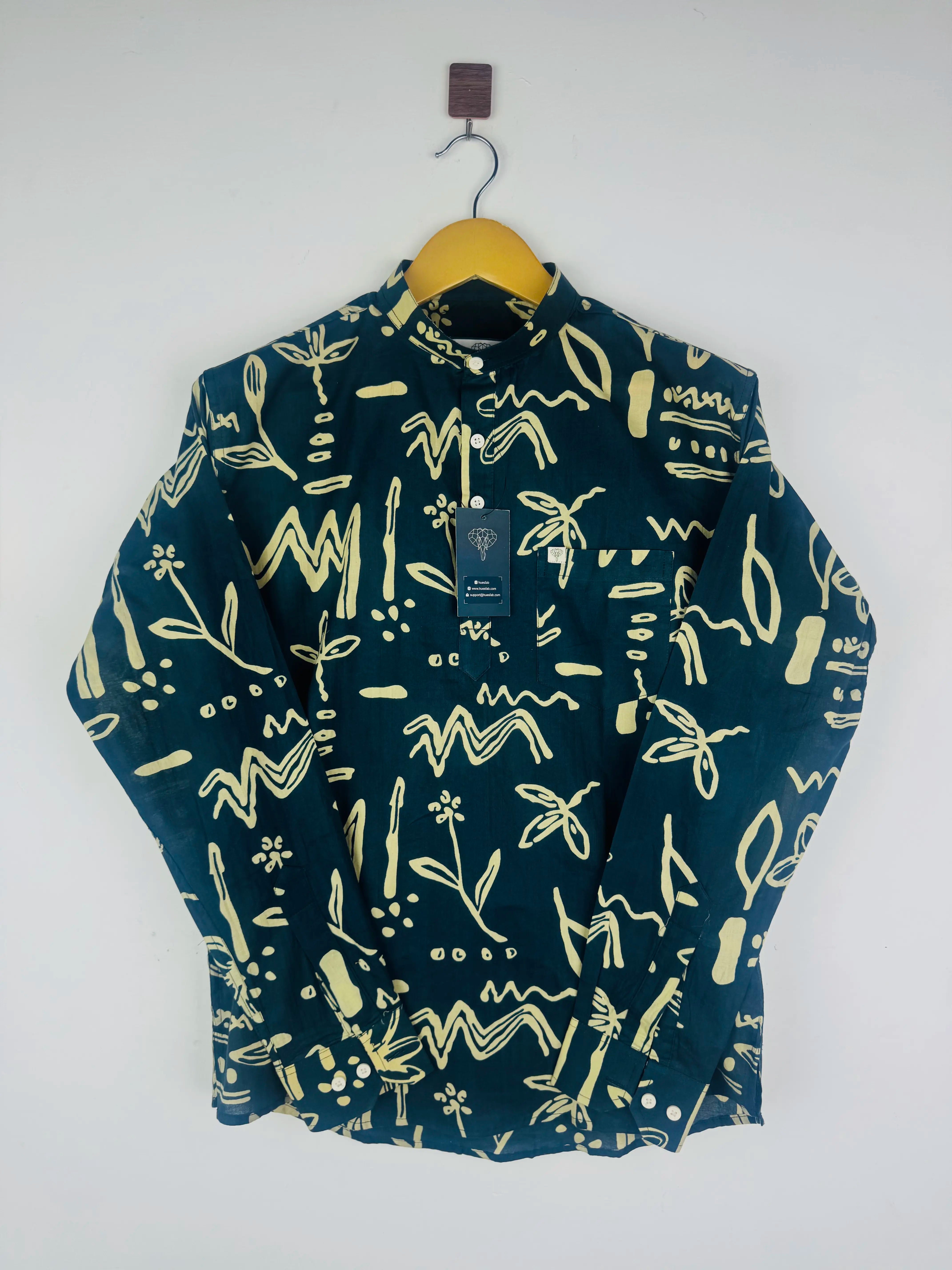 Tribal wave Printed Short Kurta