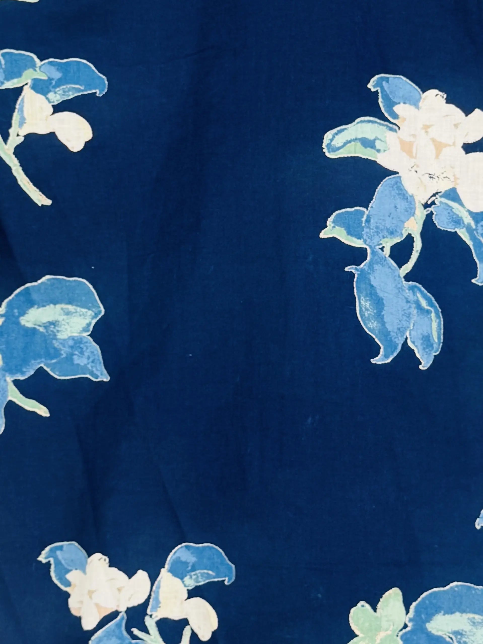 Navy orchid Full Sleeves Shirt