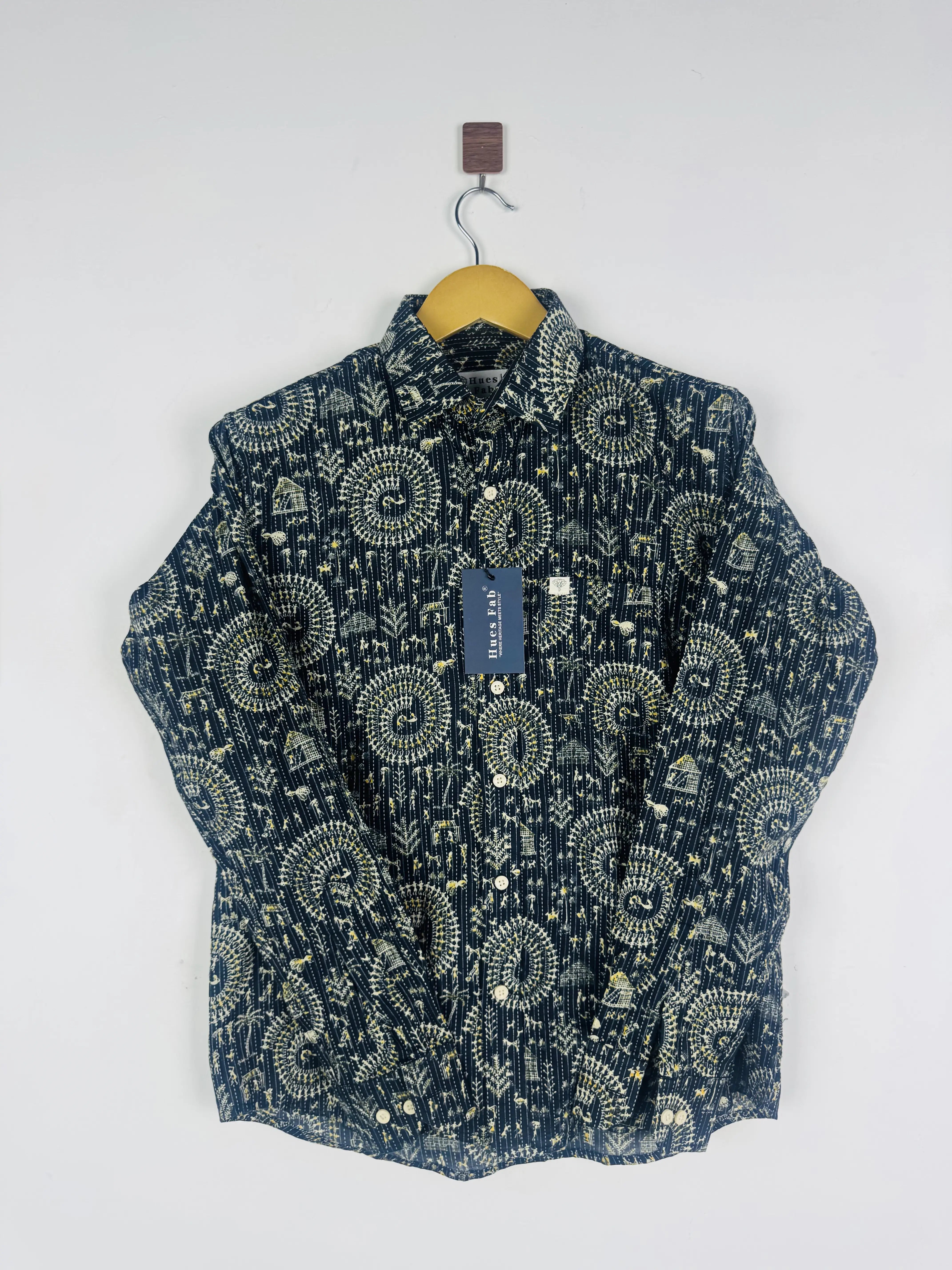 Dusk Kantha Full Sleeves Shirt
