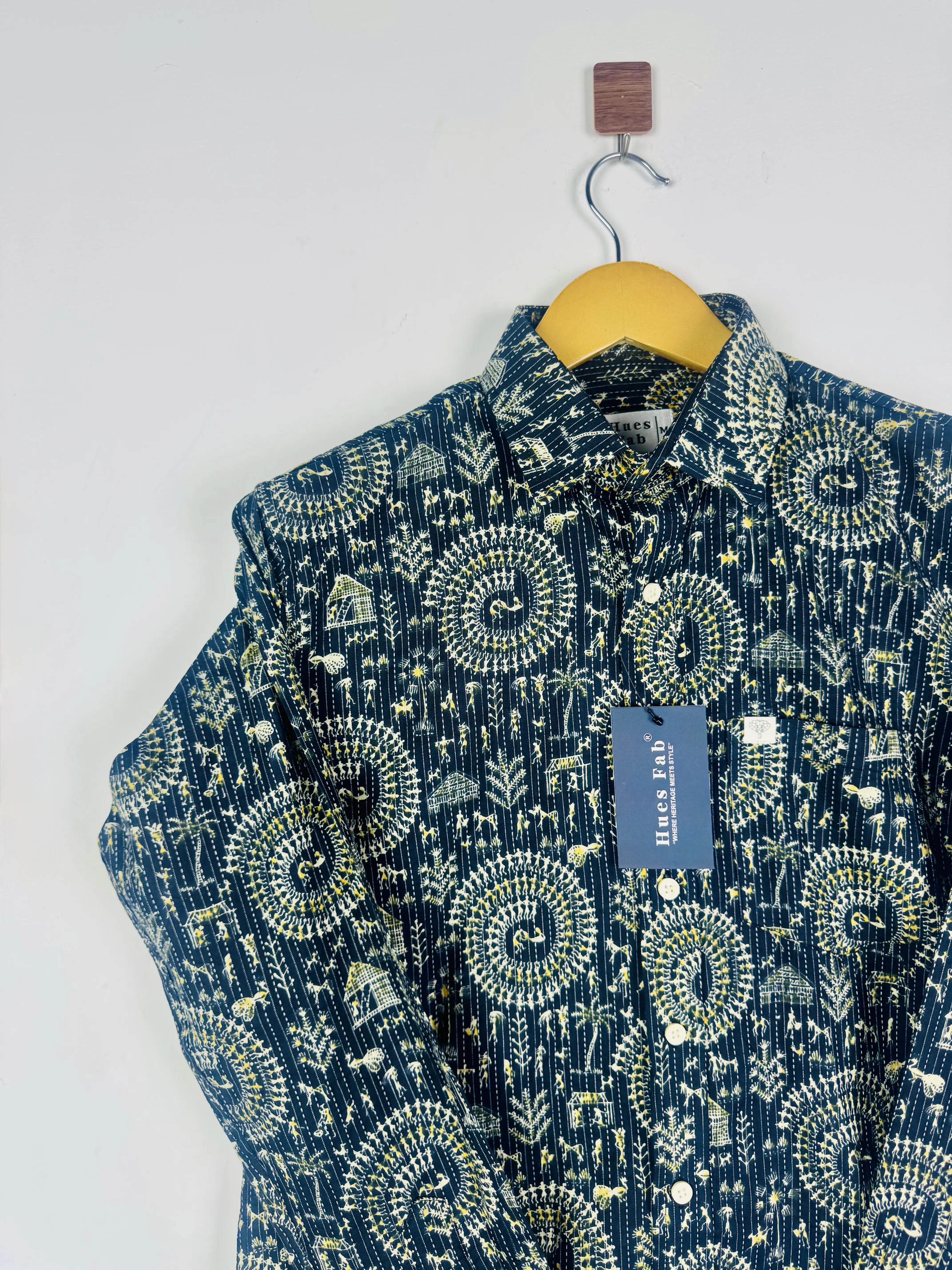 Dusk Kantha Full Sleeves Shirt