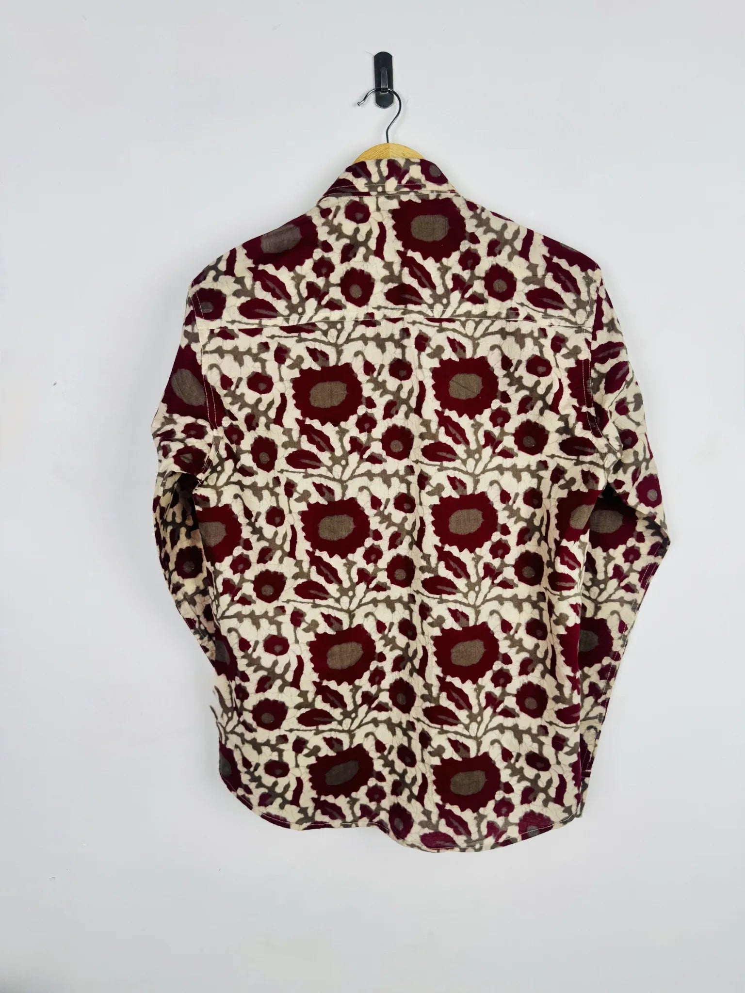 Rustic Floral Full Sleeves Shirt